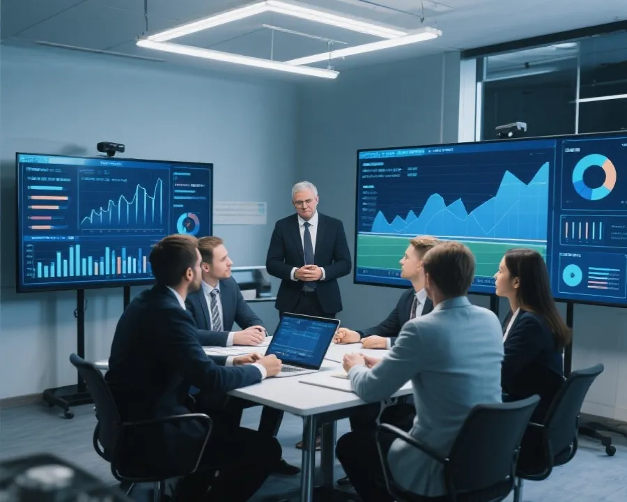 企业合作与技术方案沟通场景