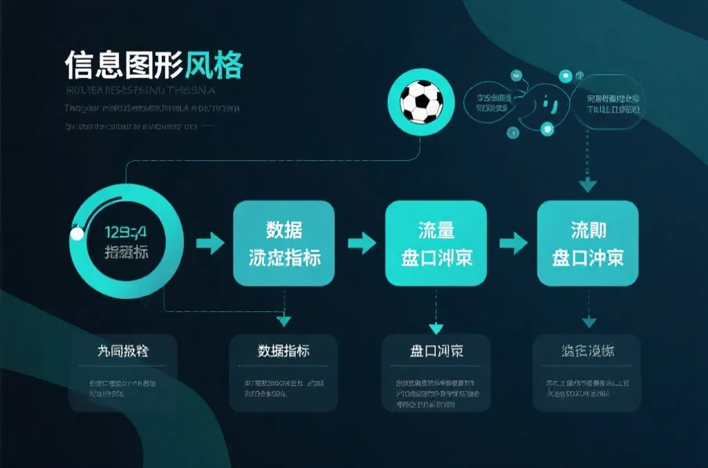 数据指标到盘口判断的流程信息图