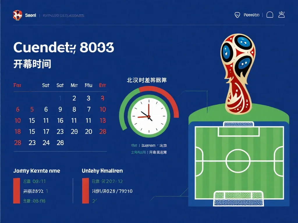 2026世界杯开幕时间什么时候开始？中国球迷必看的揭幕战时间表与时差换算